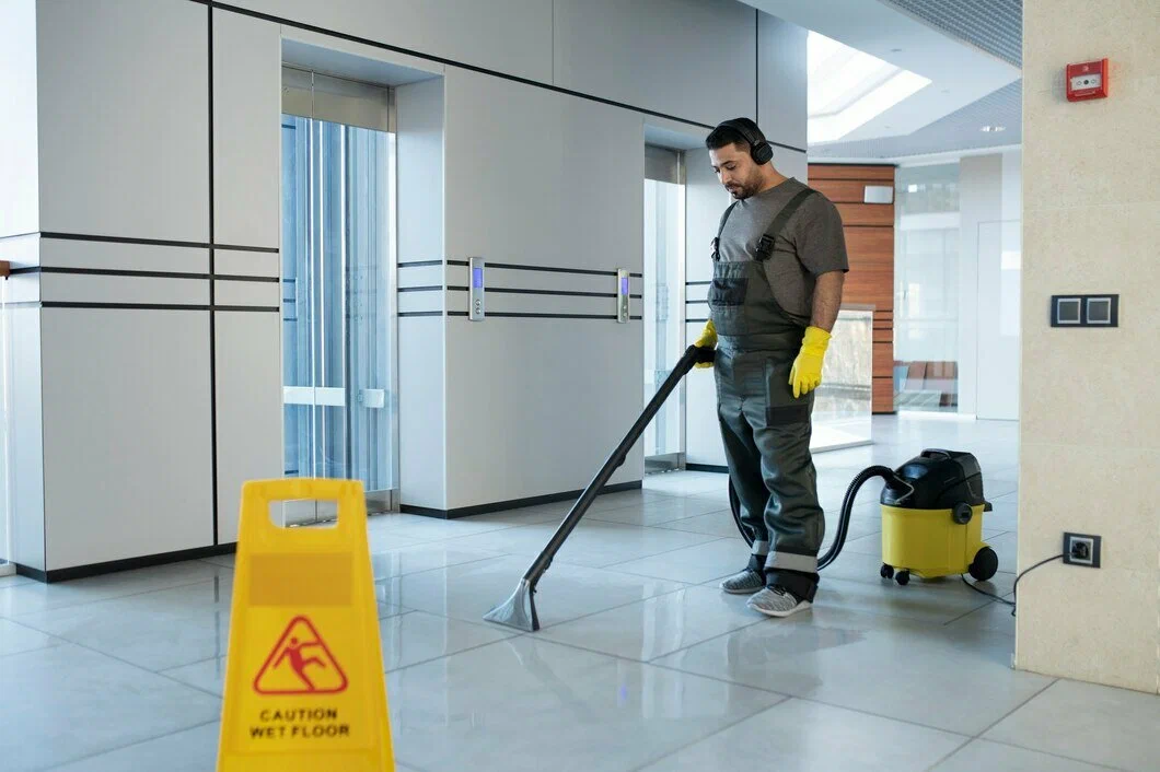 Retail store cleaning service